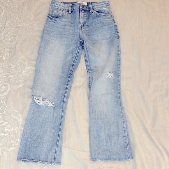 Pistola CHARLIE HIGH RISE CLASSIC STRAIGHT ANKLE - HILO DISTRESSED (J2) - Picture 5 of 9